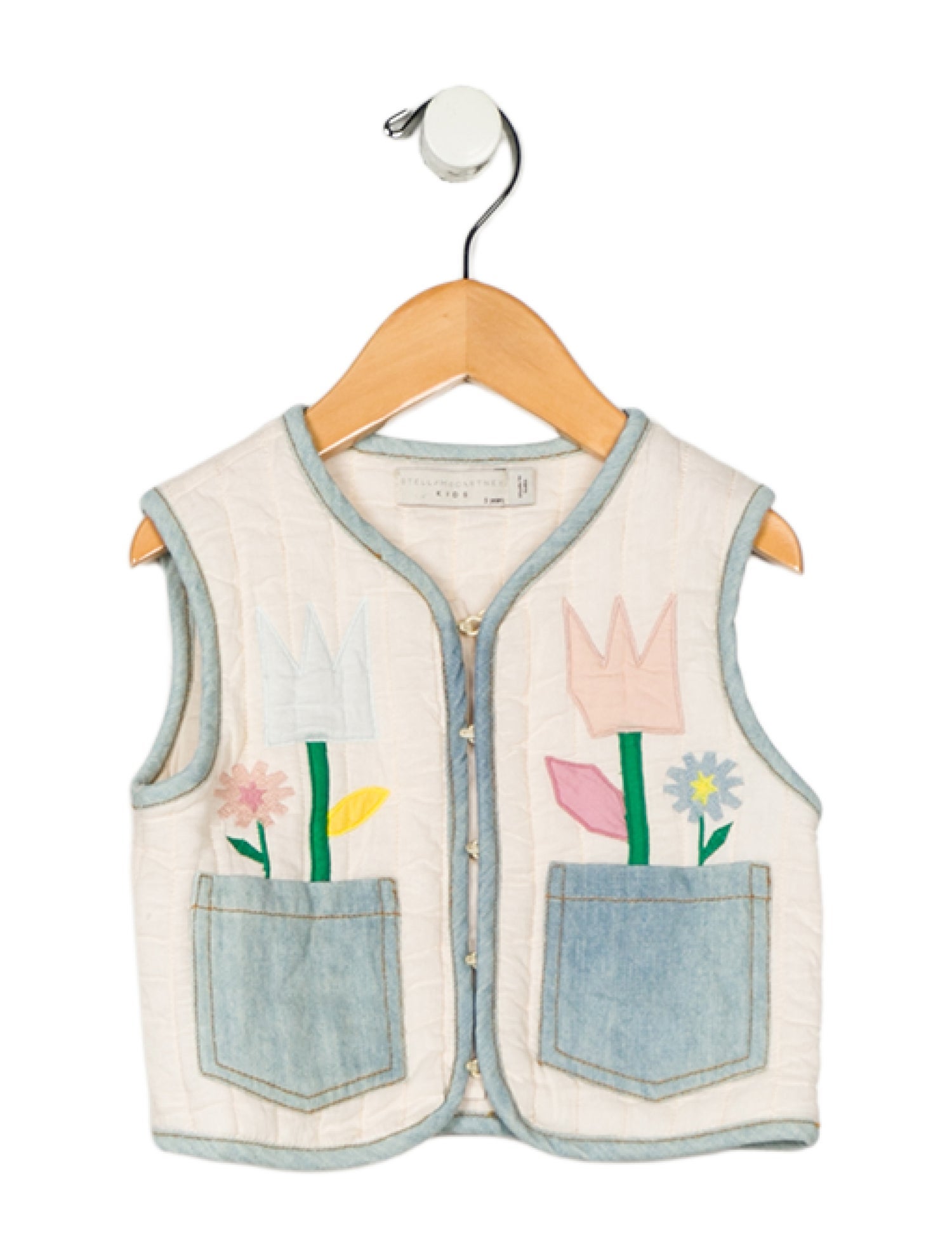 Stella McCartney Toddler Girls' Cotton Quilted Vest