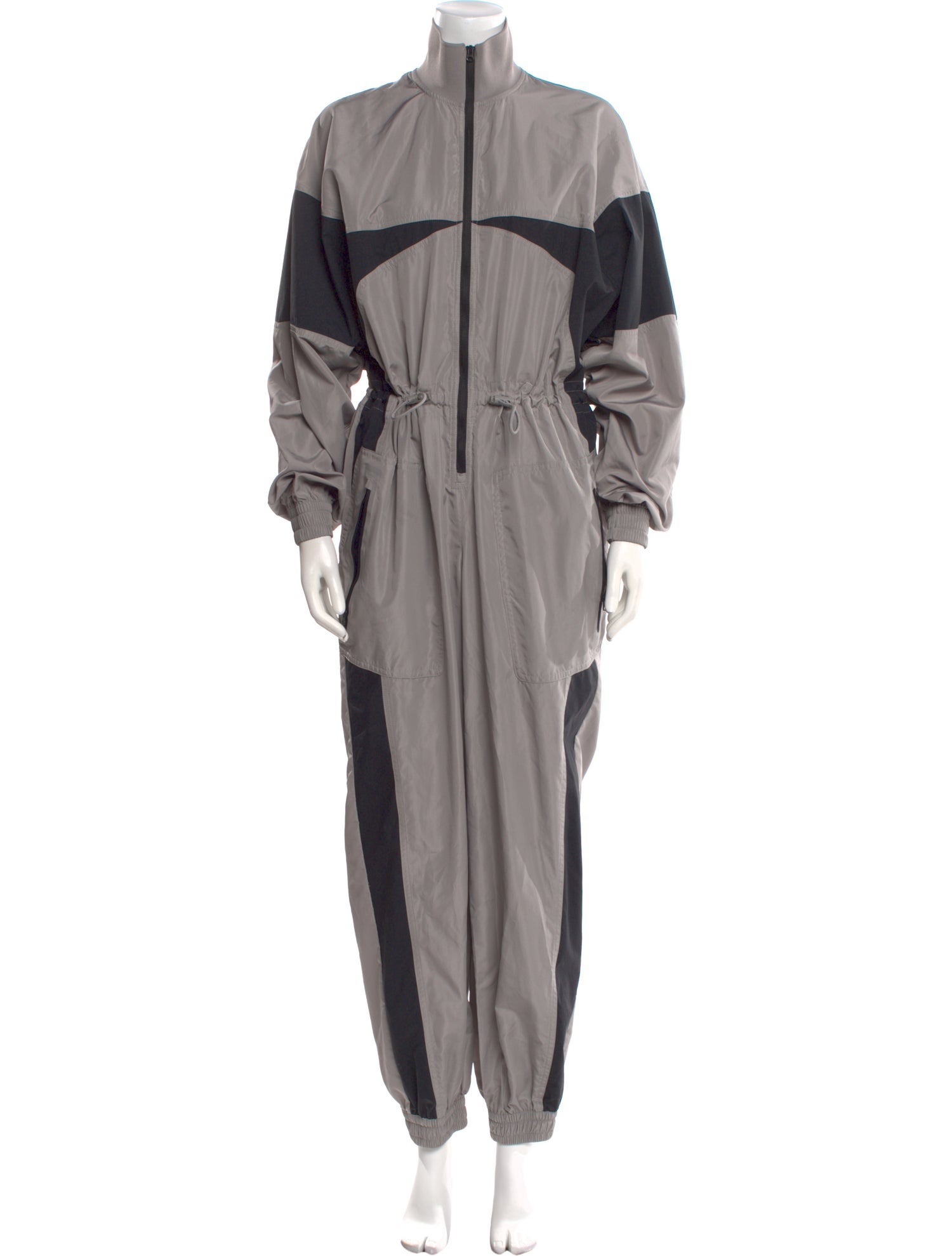 Stella McCartney for adidas Colorblock Pattern Turtleneck Jumpsuit