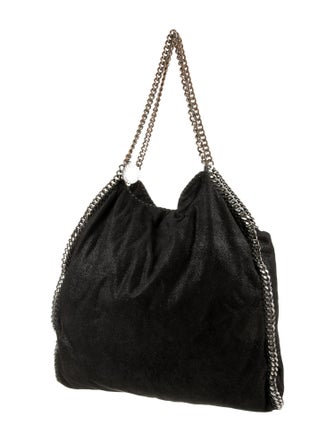 Stella McCartney Vegetarian Suede Shoulder Bag