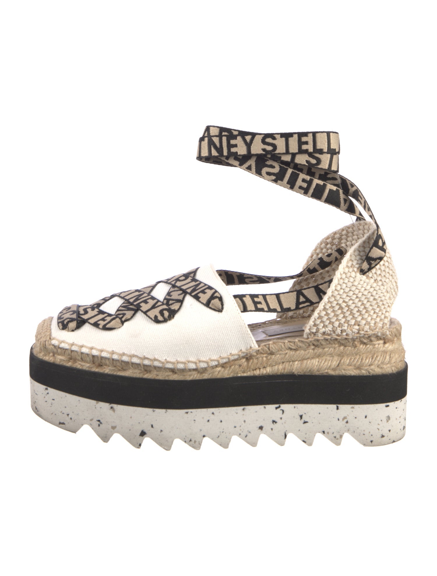 Stella McCartney Canvas Printed Espadrilles