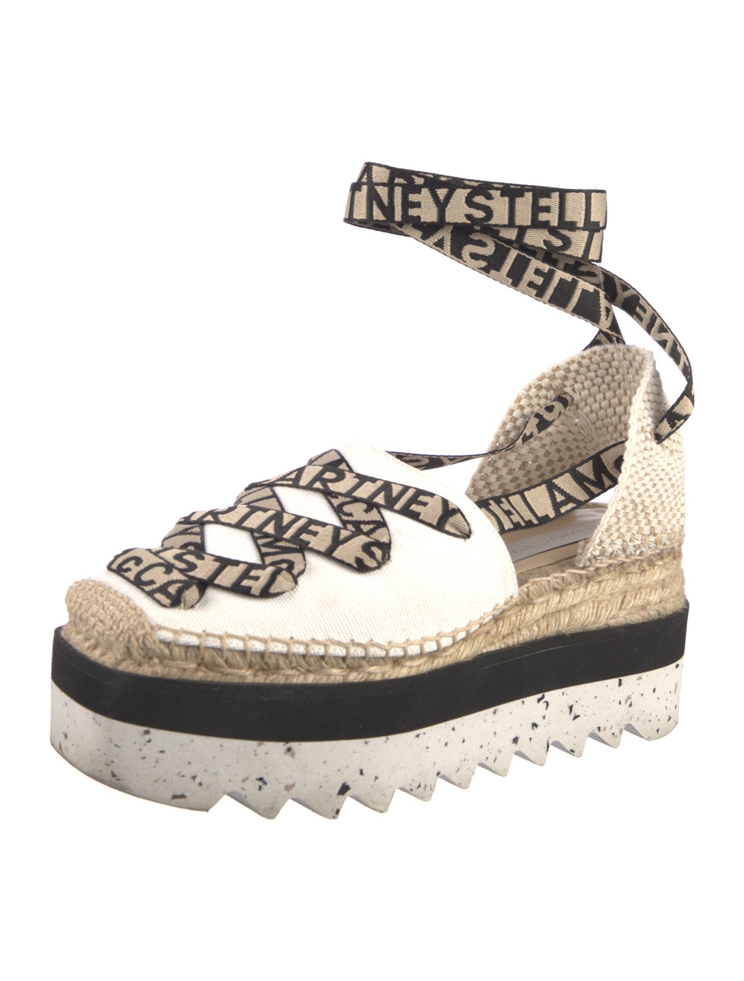 Stella McCartney Canvas Printed Espadrilles