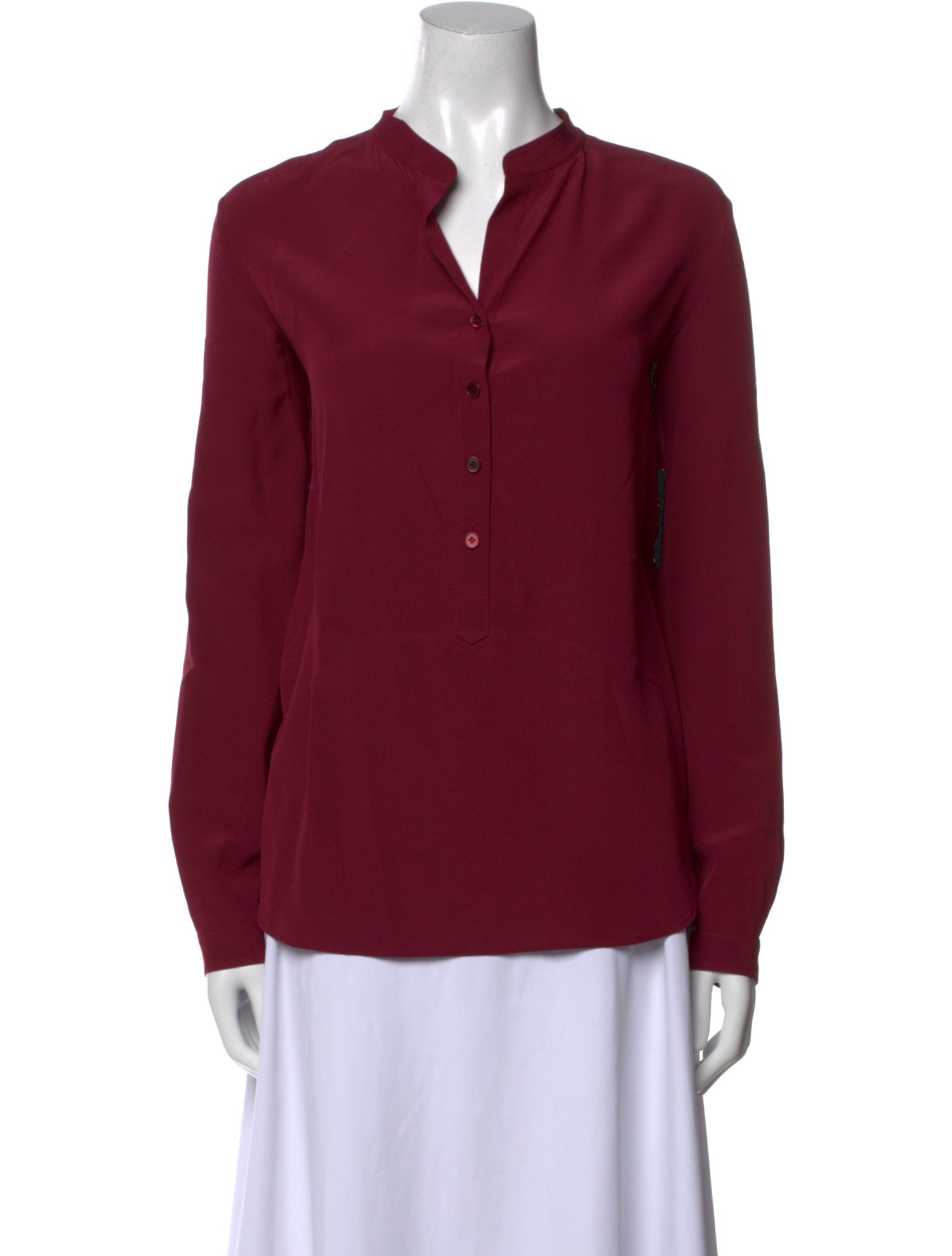 Stella McCartney Silk V-Neck Blouse