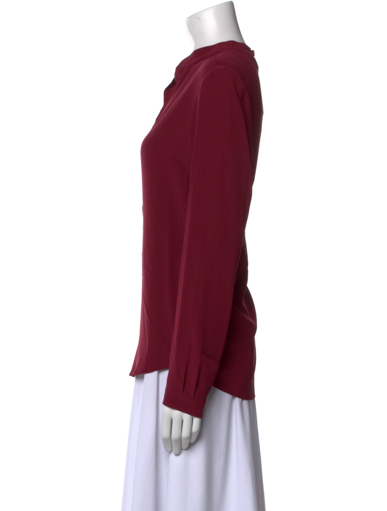 Stella McCartney Silk V-Neck Blouse