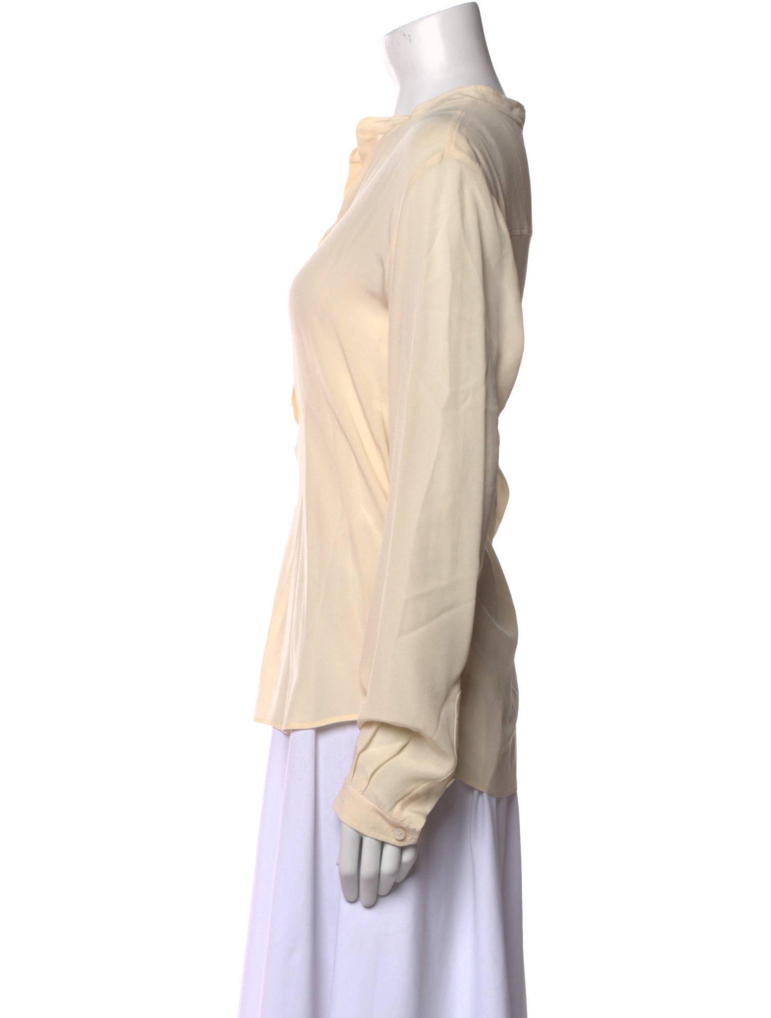 Stella McCartney Silk V-Neck Blouse