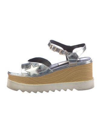 Stella McCartney Colorblock Pattern Espadrilles