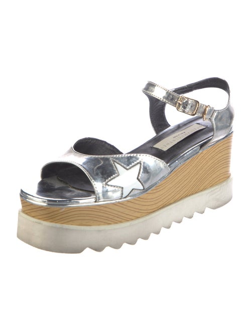 Stella McCartney Colorblock Pattern Espadrilles