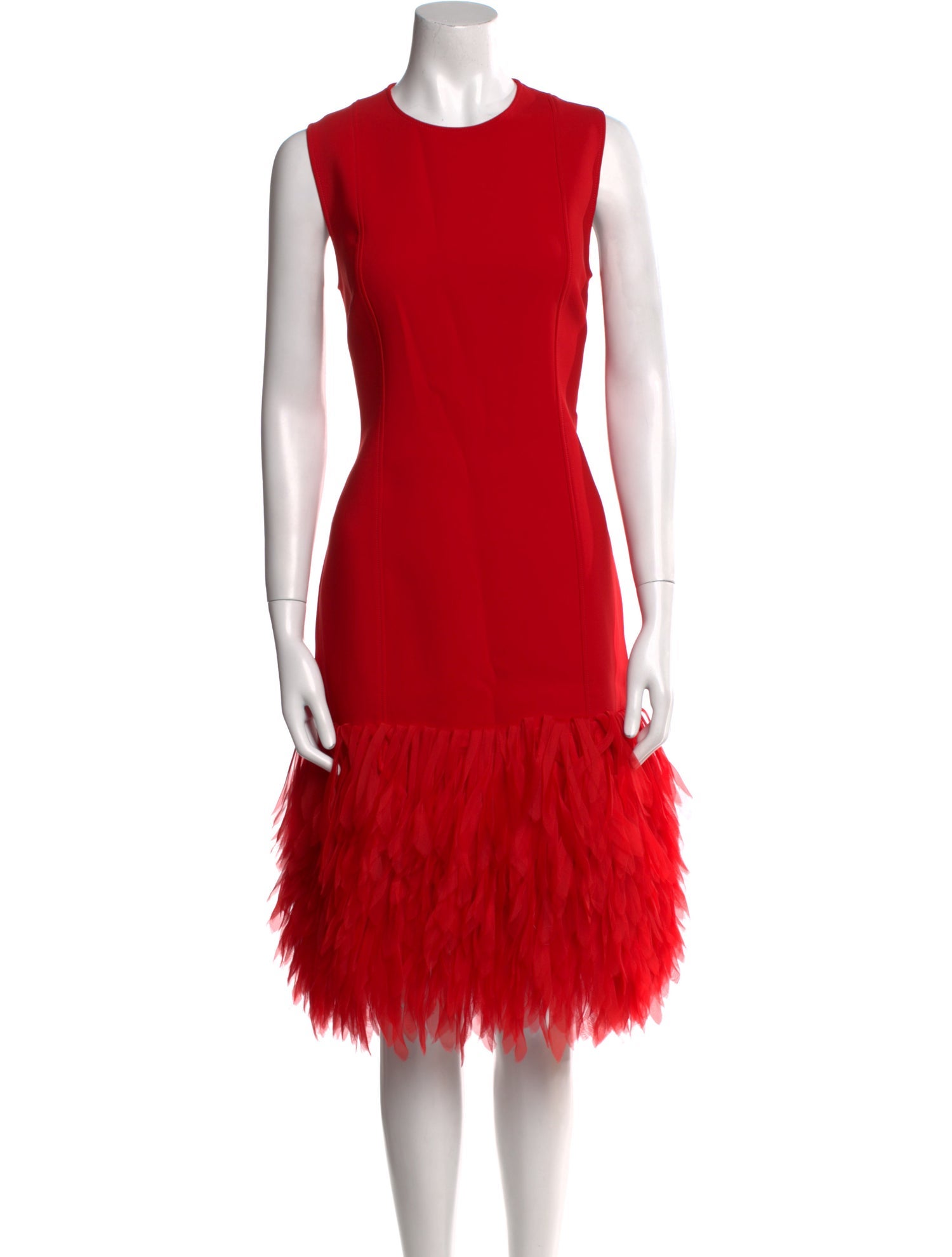 Stella McCartney Crew Neck Midi Length Dress