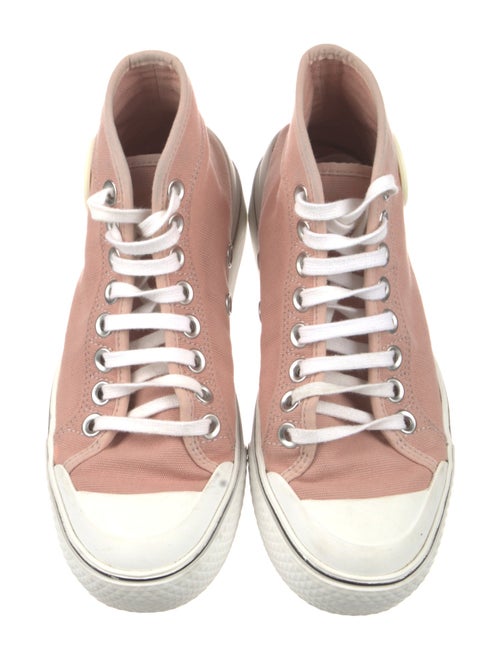Stella McCartney Canvas Colorblock Pattern Sneakers