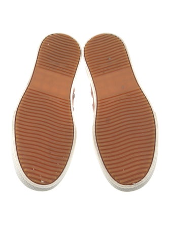 Stella McCartney Canvas Colorblock Pattern Sneakers