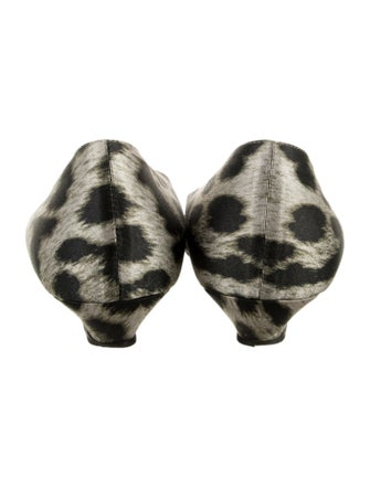 Stella McCartney Ryder Leo Animal Print Flats