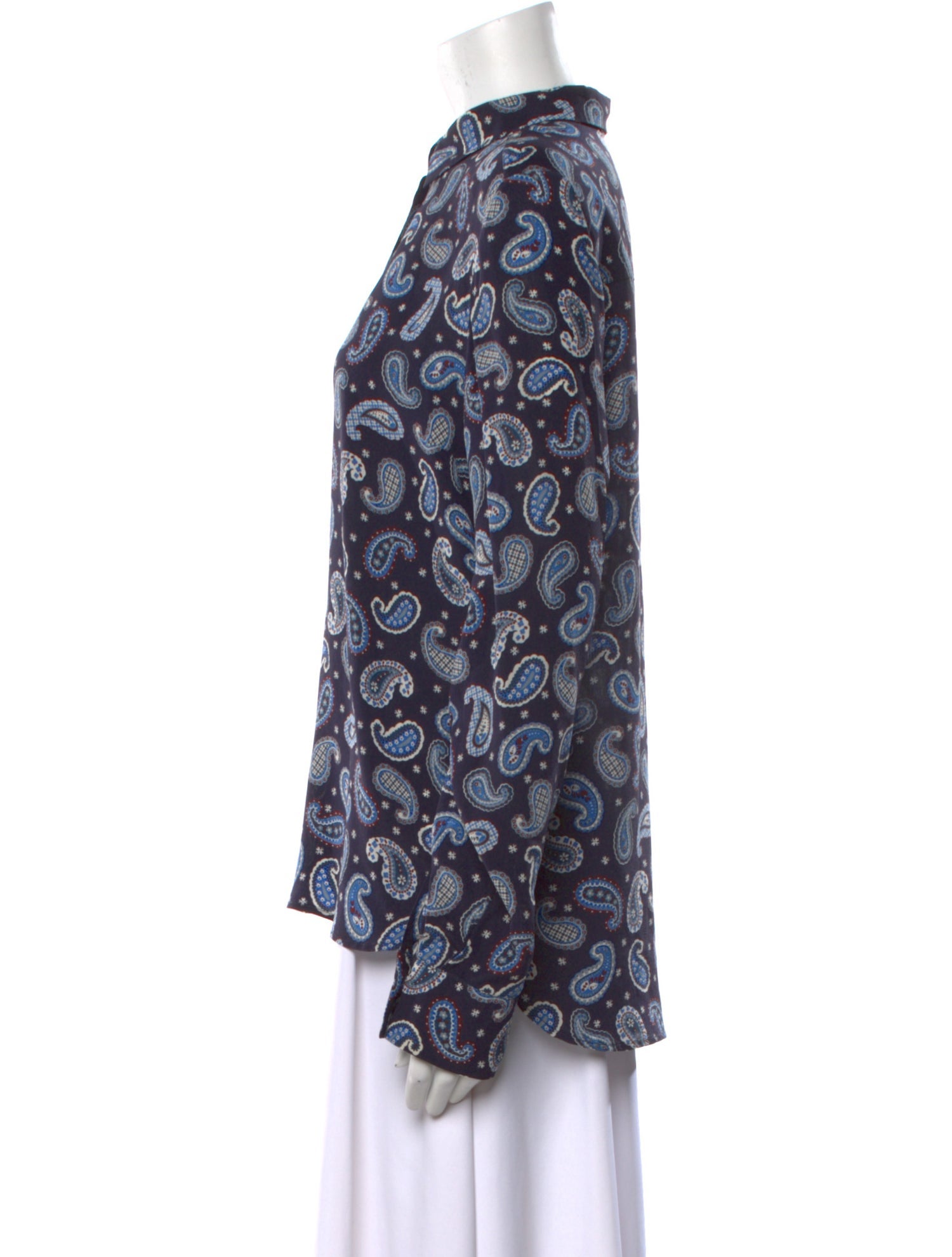 Stella McCartney Silk Paisley Print Blouse