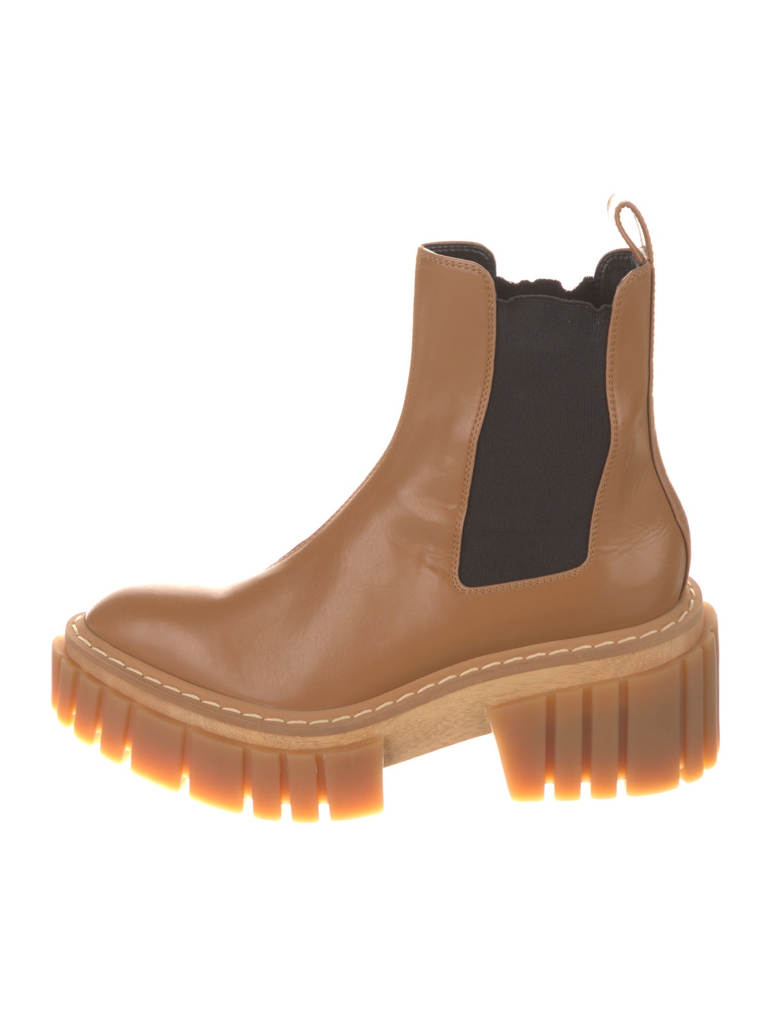 Stella McCartney Leather Chelsea Boots