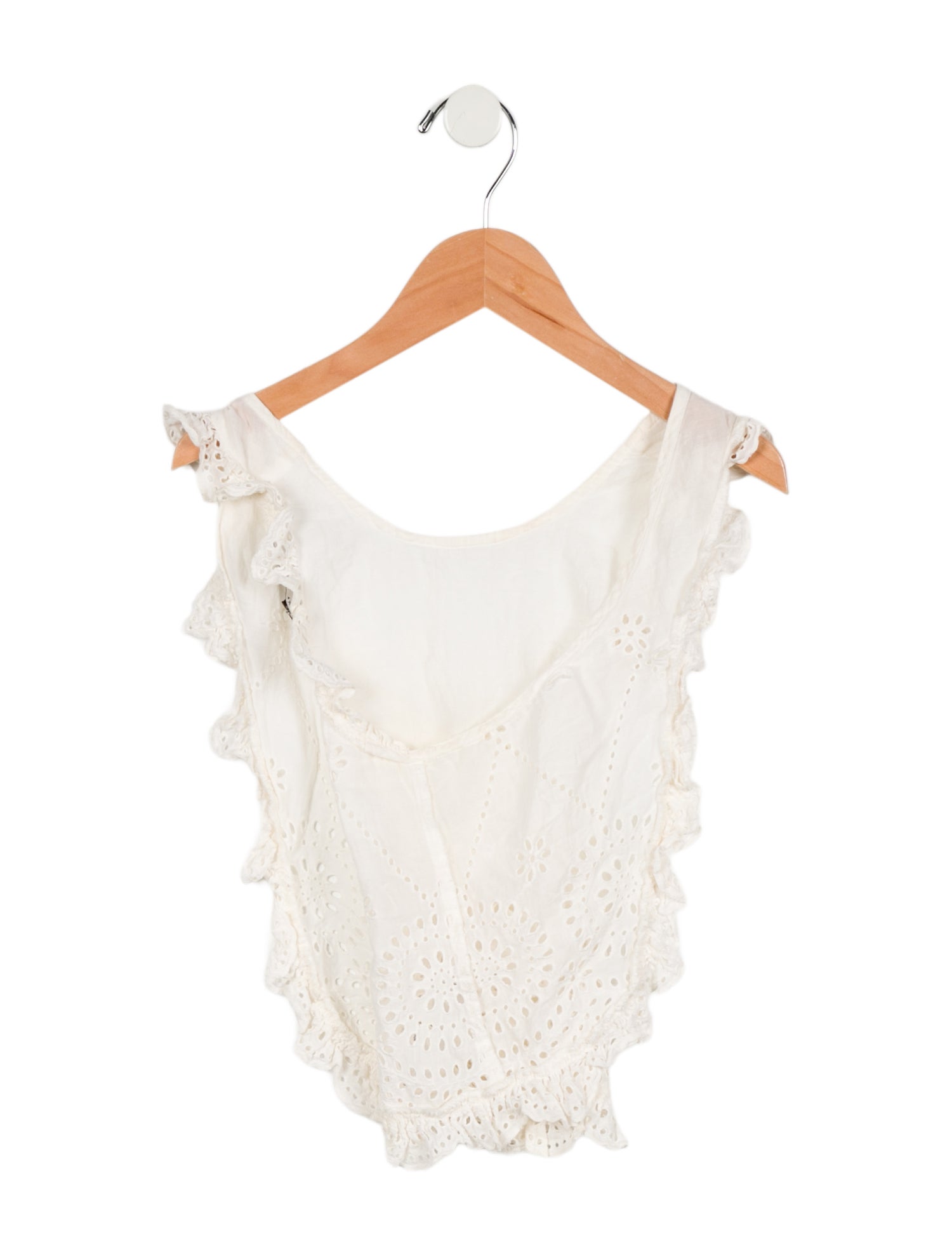 Stella McCartney Toddler Girls' Eyelet Sleeveless Top