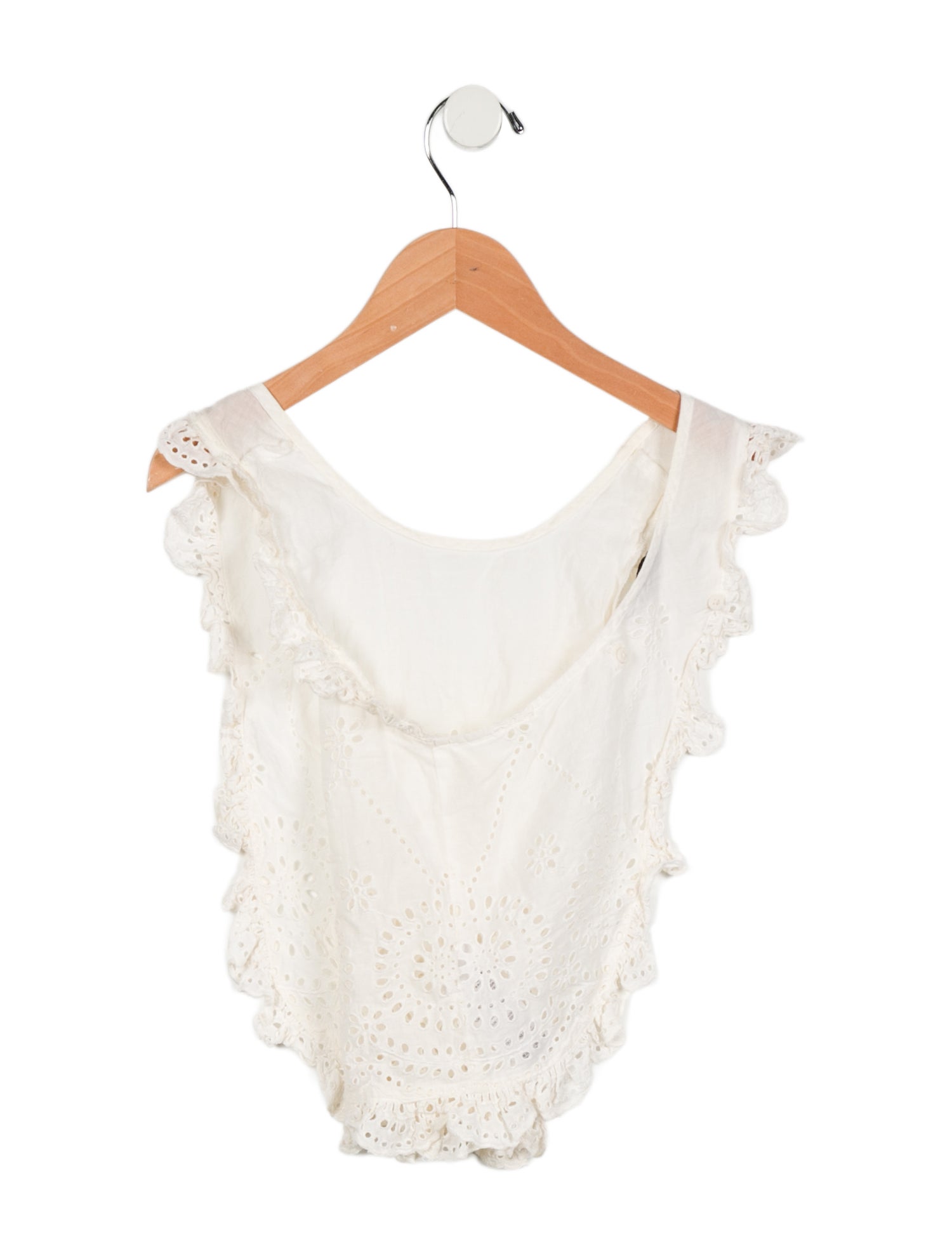 Stella McCartney Toddler Girls' Eyelet Sleeveless Top
