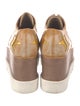 Stella McCartney Leather Printed Oxfords