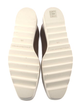 Stella McCartney Leather Printed Oxfords