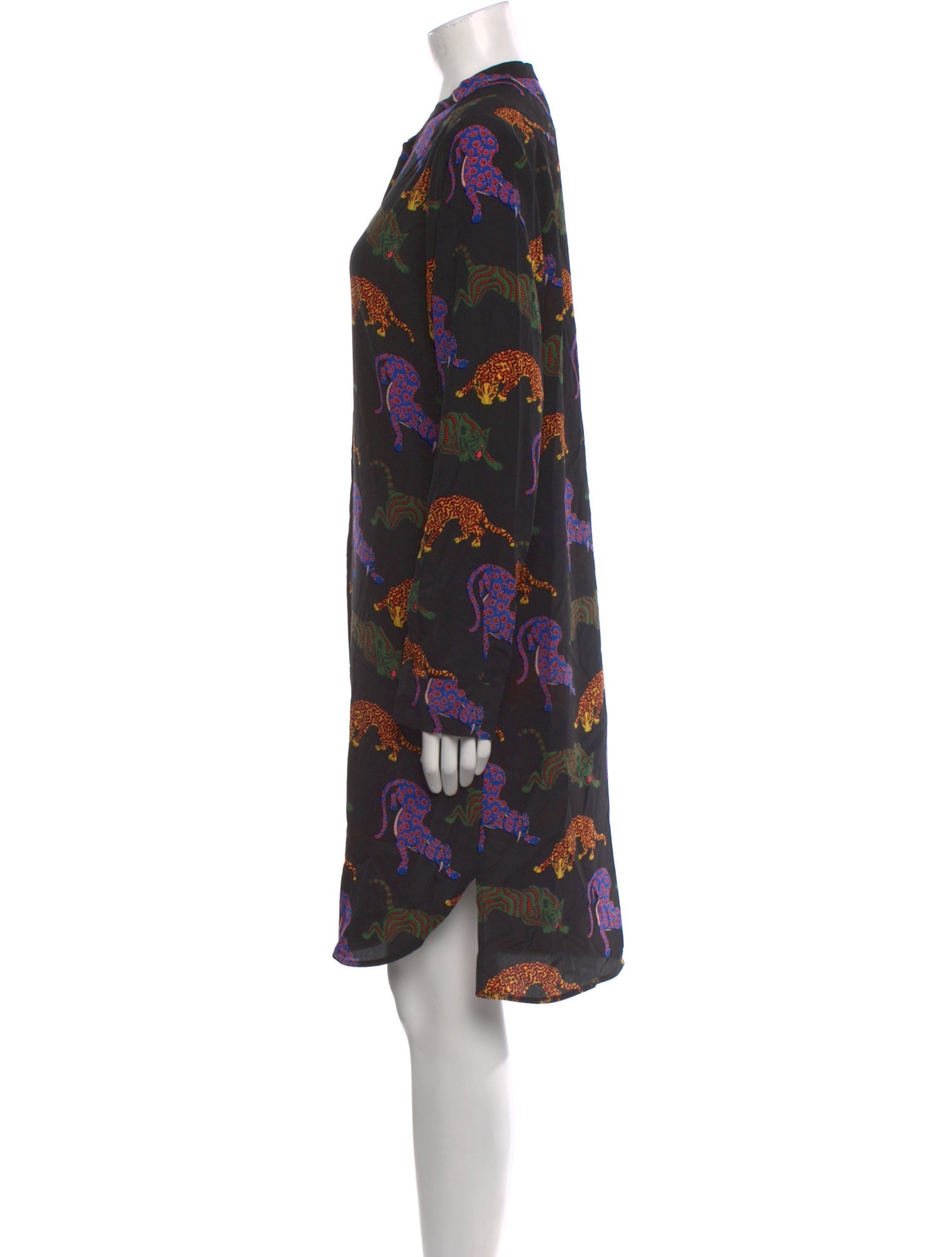 Stella McCartney Silk Knee-Length Dress