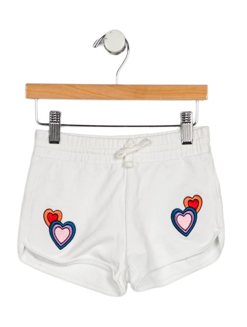 Stella McCartney Toddler Girls' Cotton Embroidered Accent Shorts