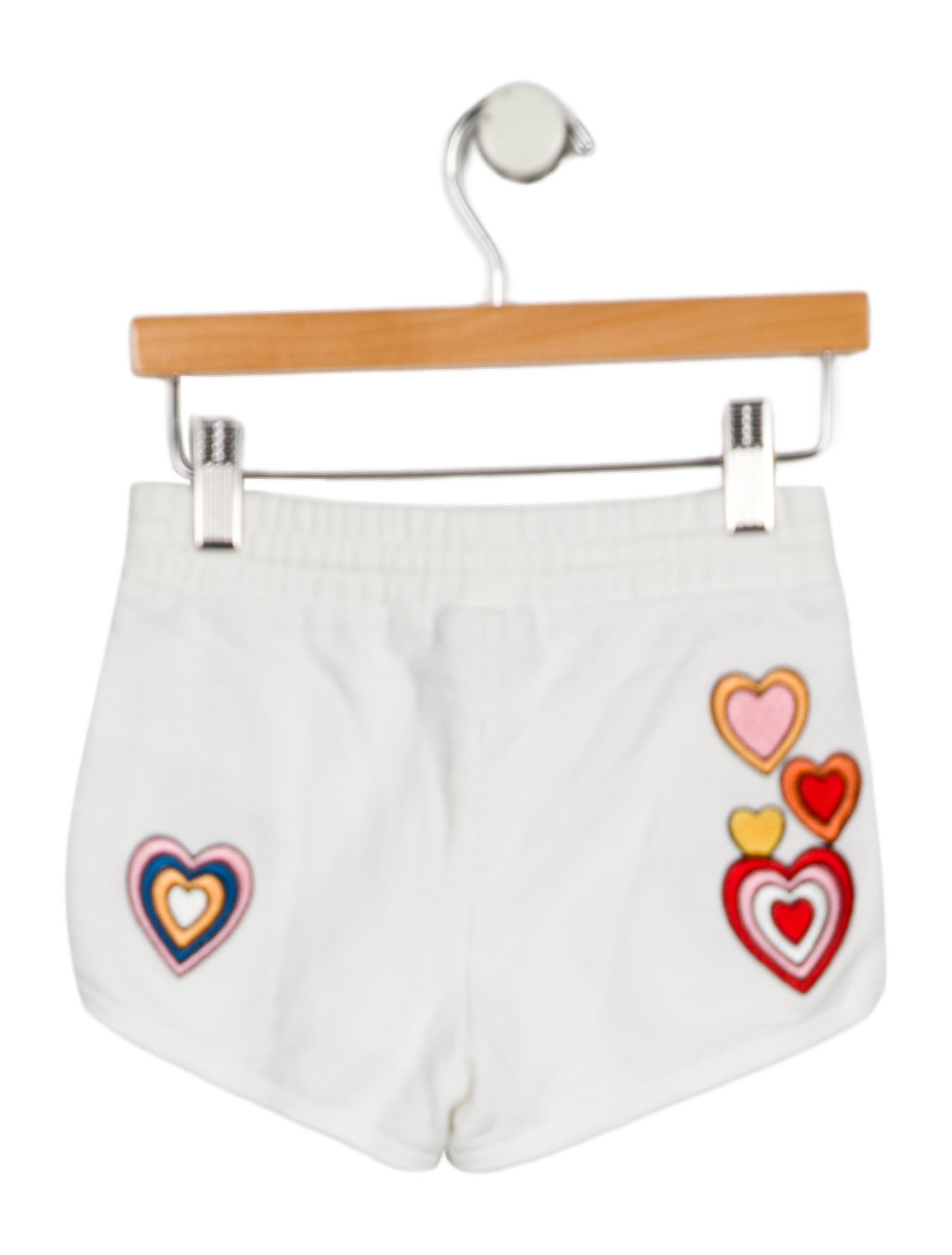 Stella McCartney Toddler Girls' Cotton Embroidered Accent Shorts