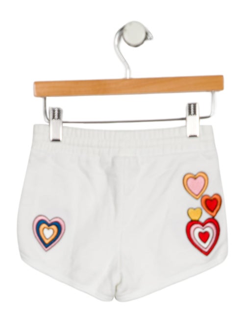 Stella McCartney Toddler Girls' Cotton Embroidered Accent Shorts