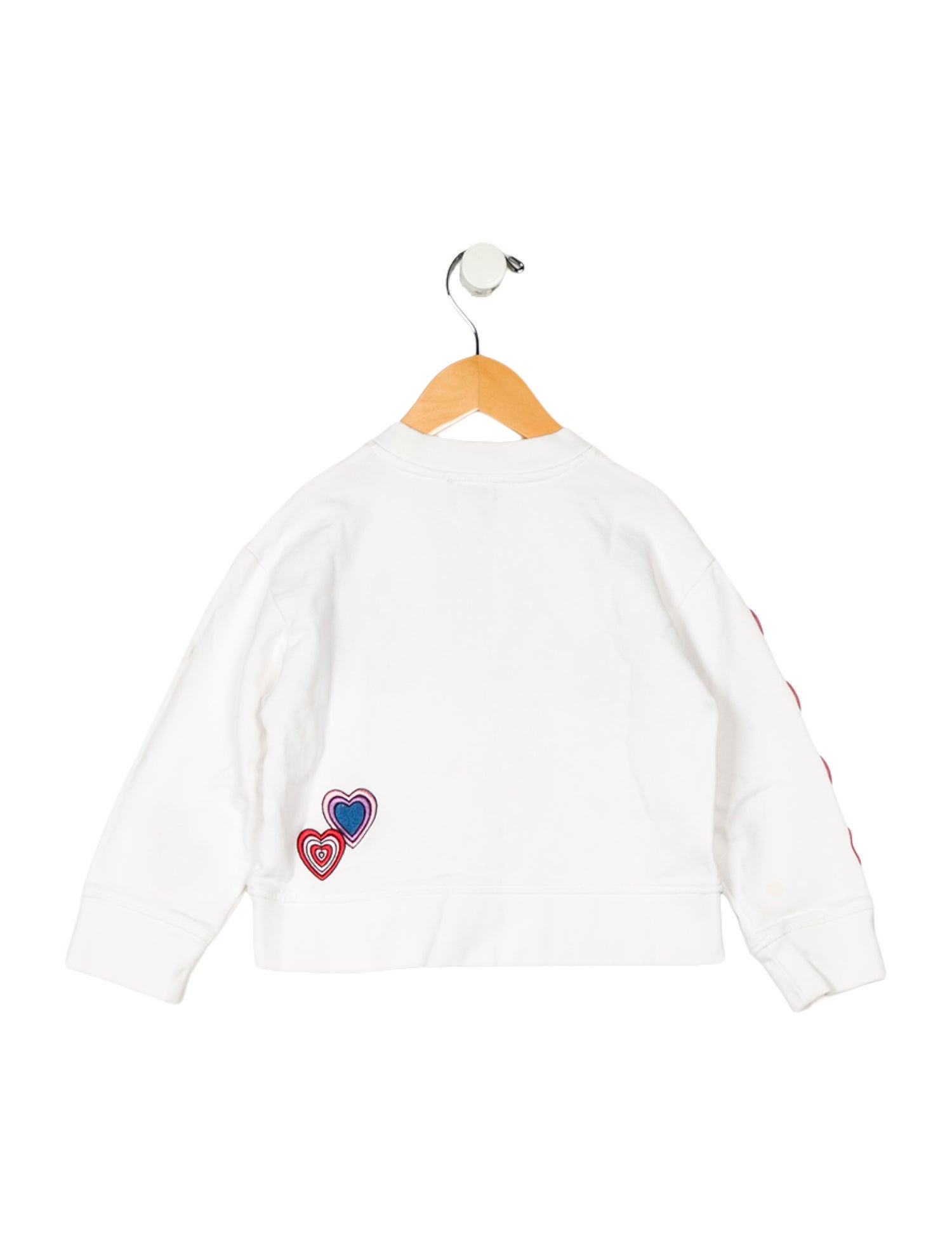Stella McCartney Toddler Girls' Embroidered Accents Sweatshirt
