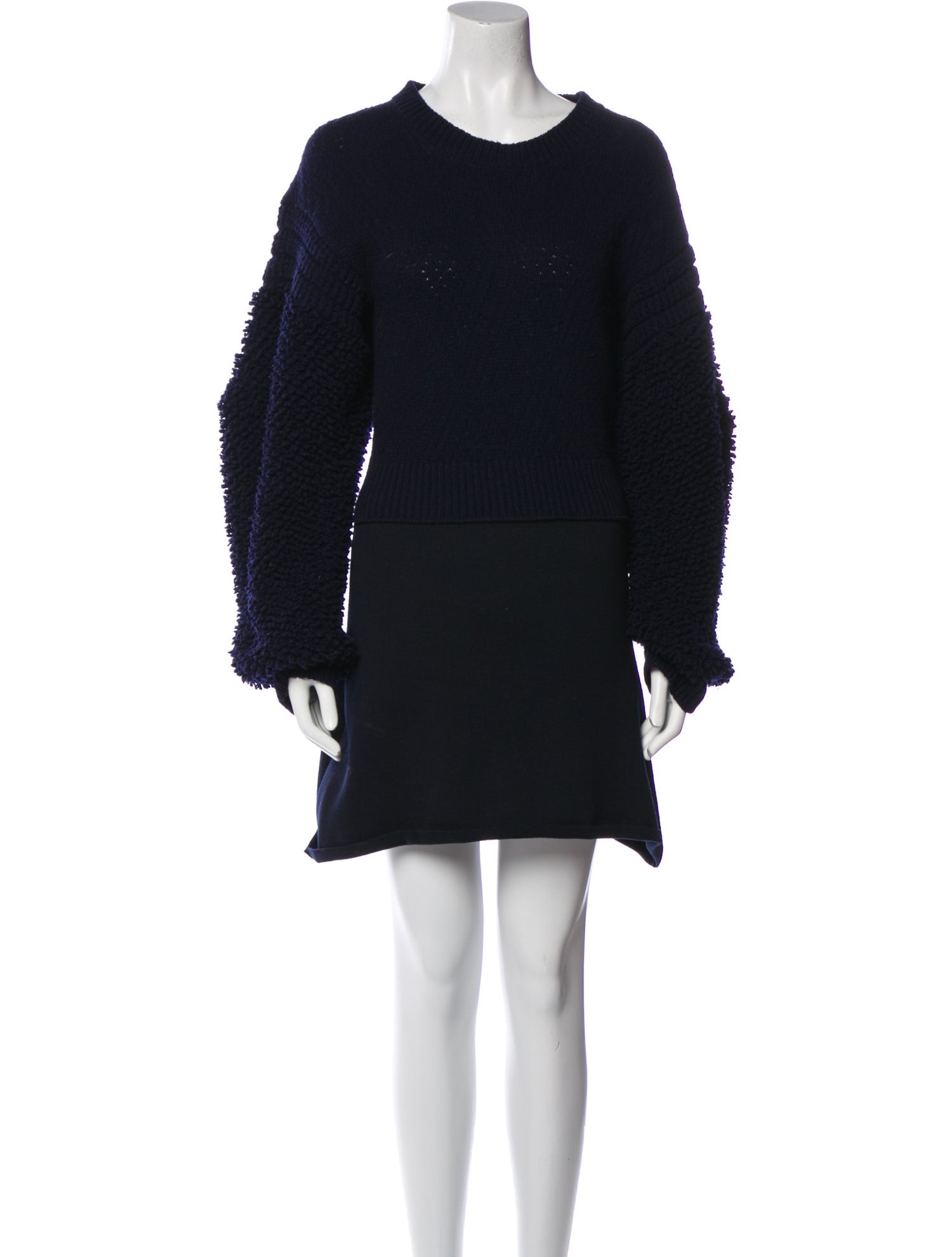 Stella McCartney Virgin Wool Mini Dress