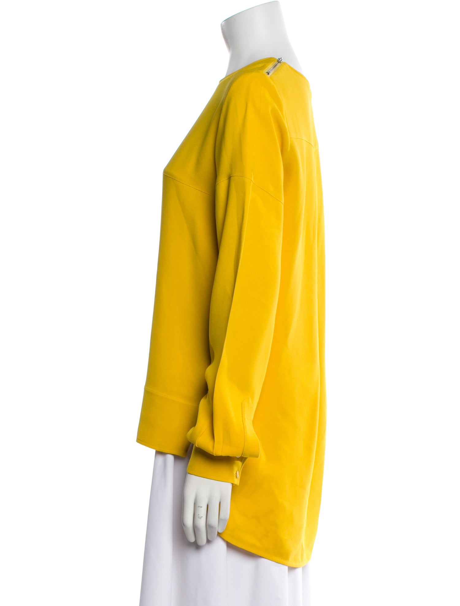 Stella McCartney Bateau Neckline Long Sleeve Sweatshirt