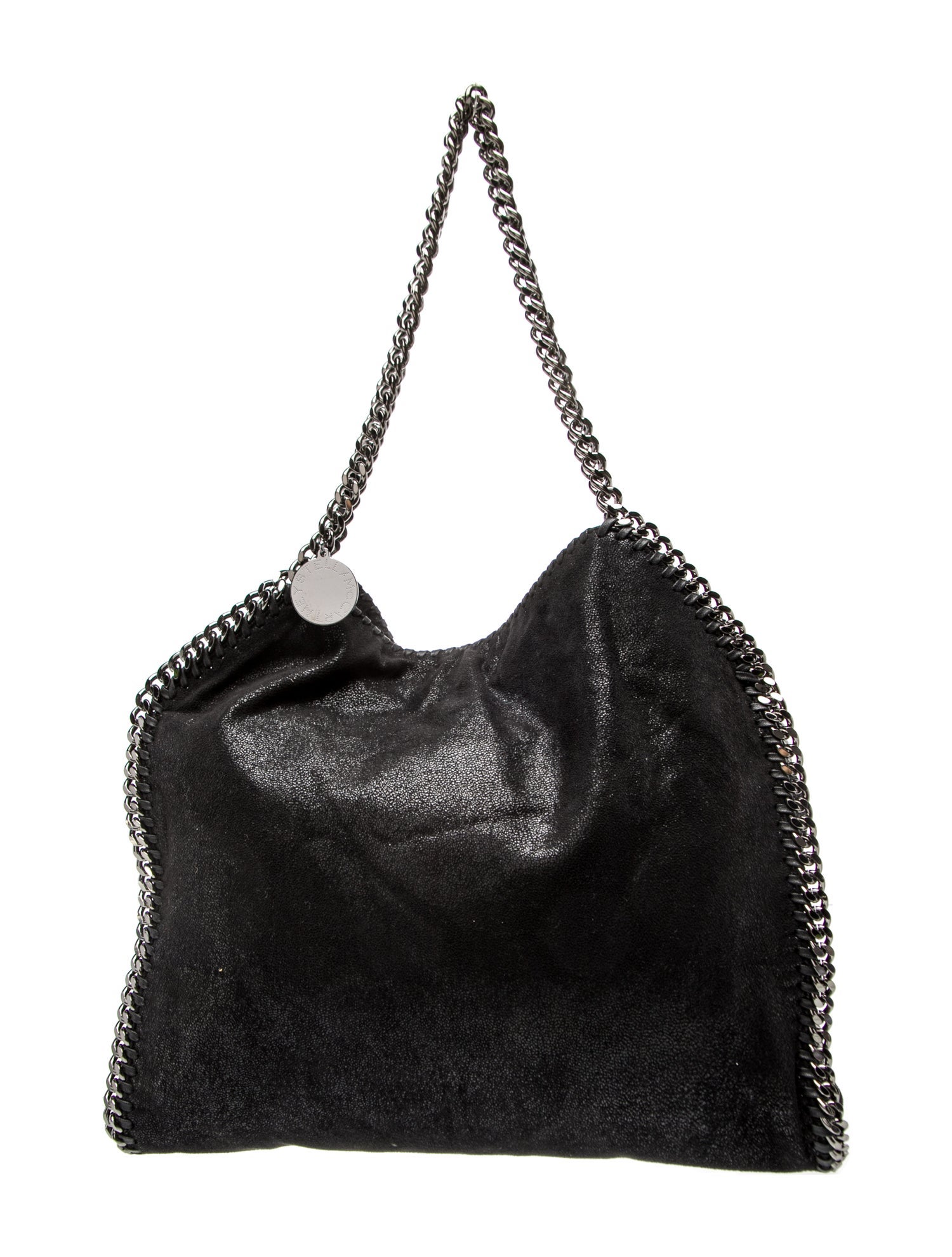 Stella McCartney Vegetarian Suede Shoulder Bag