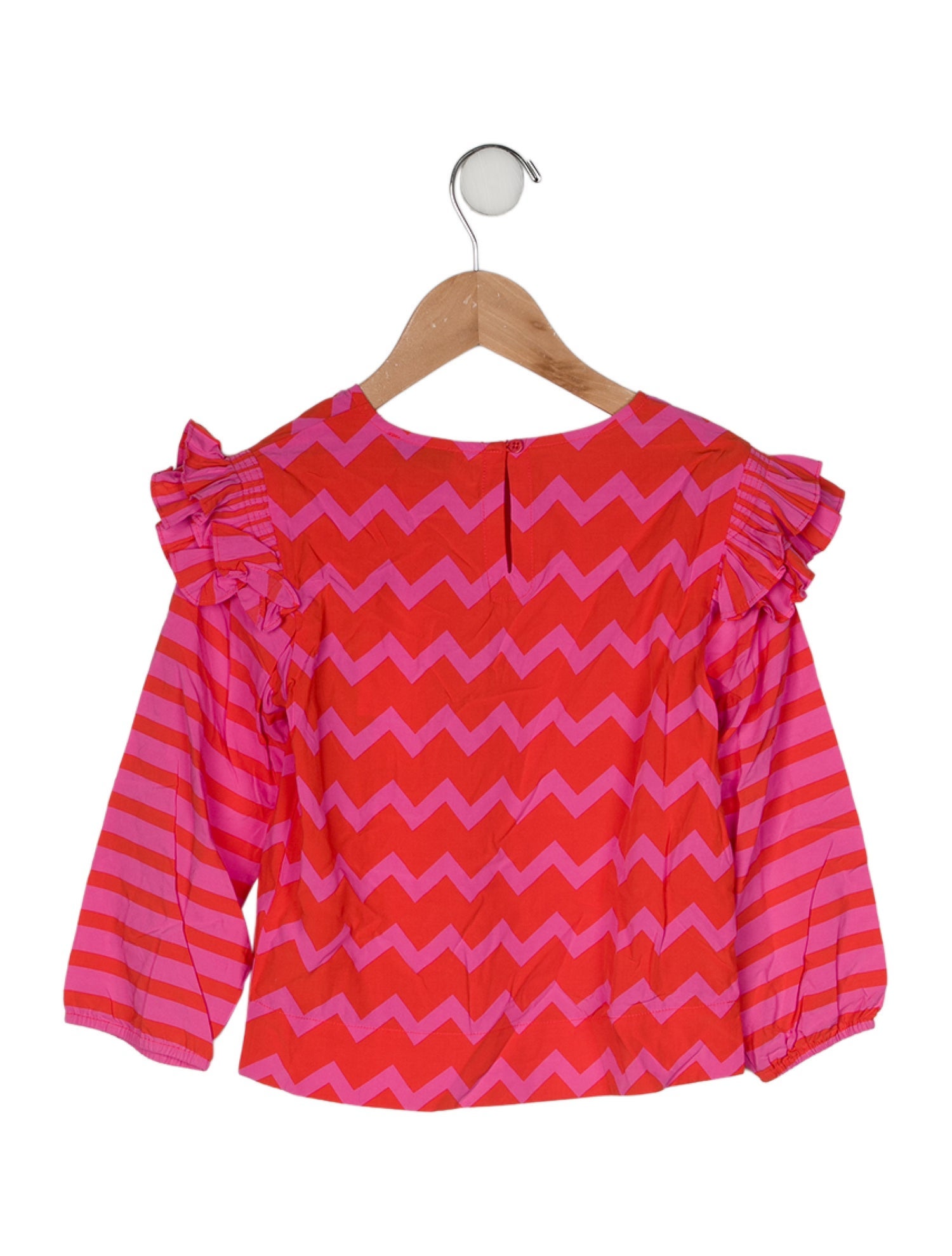 Stella McCartney Long Sleeve Ruffled Top w/Tags