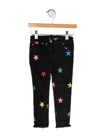 Stella McCartney Printed Denim Jeans