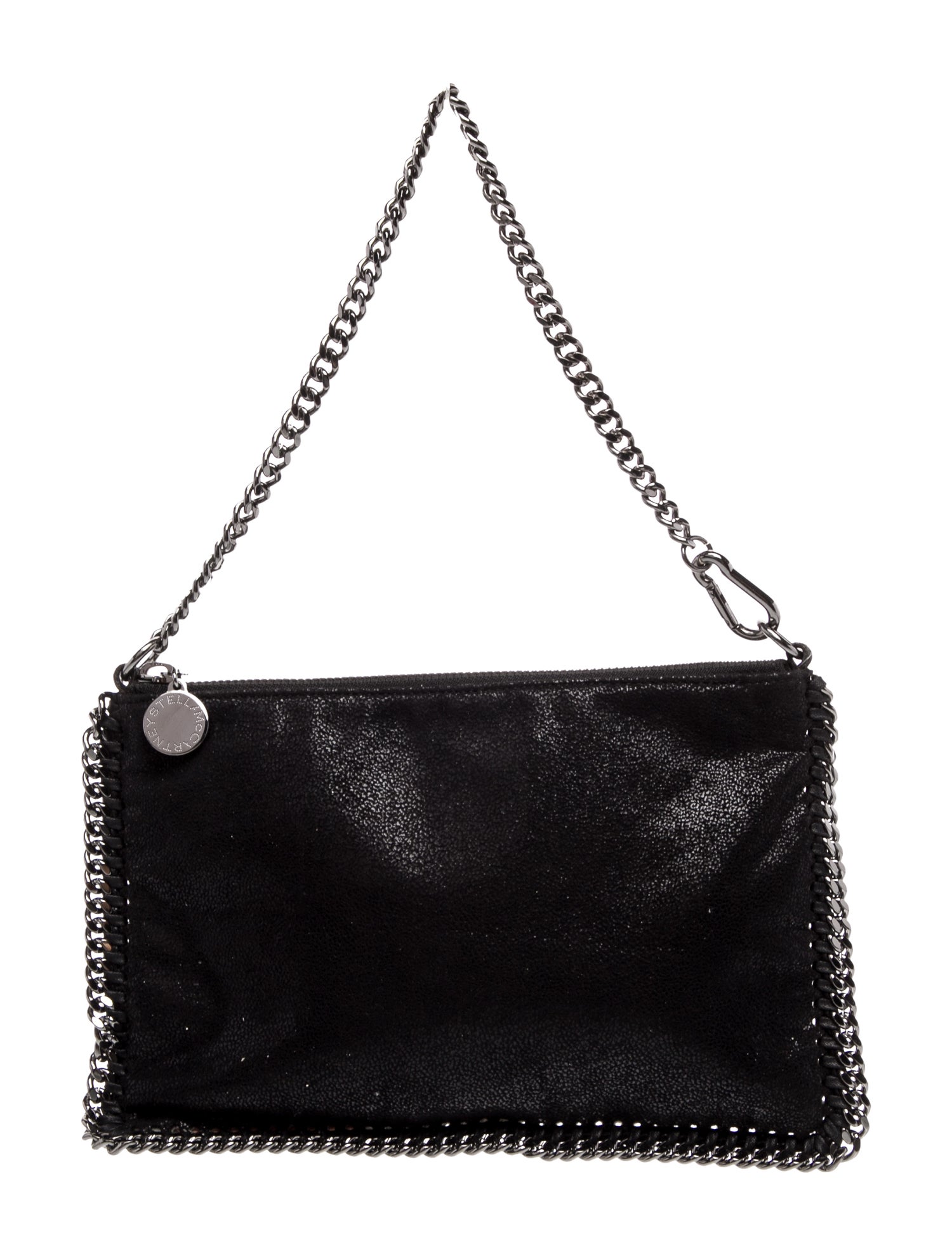Stella McCartney Vegetarian Suede Top Handle Bag