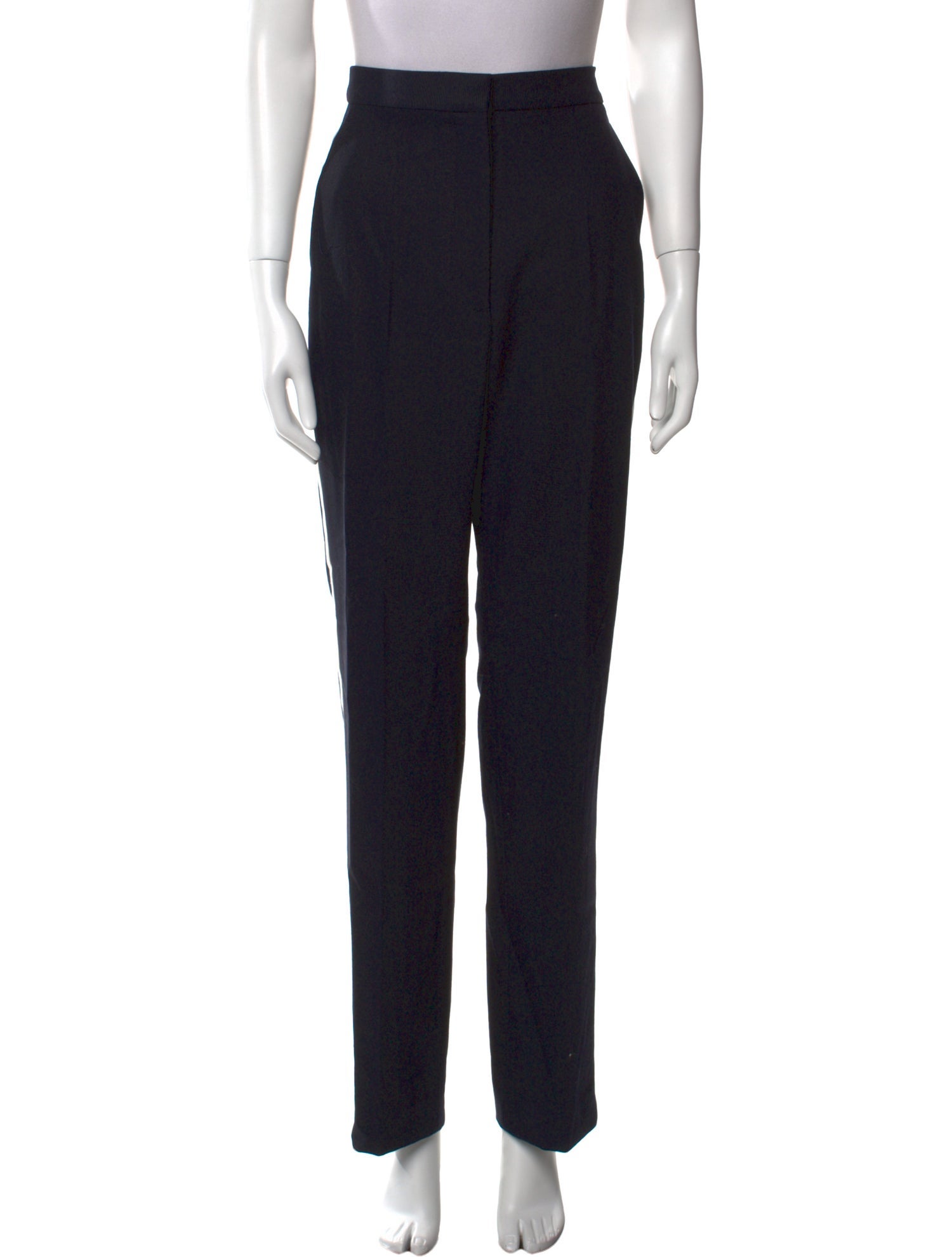 Stella McCartney Virgin Wool Straight Leg Pants