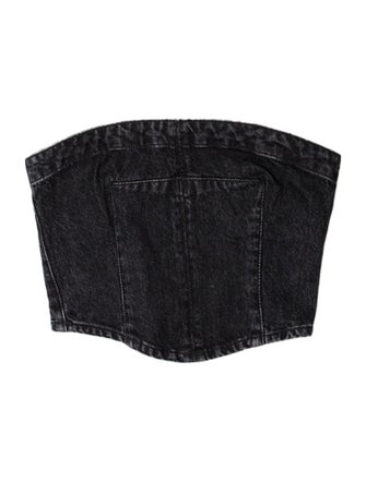 Stella McCartney Strapless Crop Top