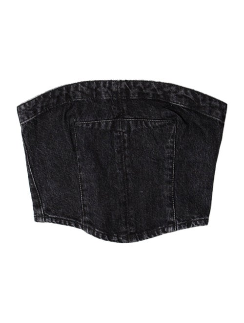 Stella McCartney Strapless Crop Top