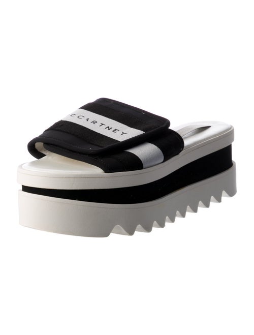 Stella McCartney Colorblock Pattern Slides