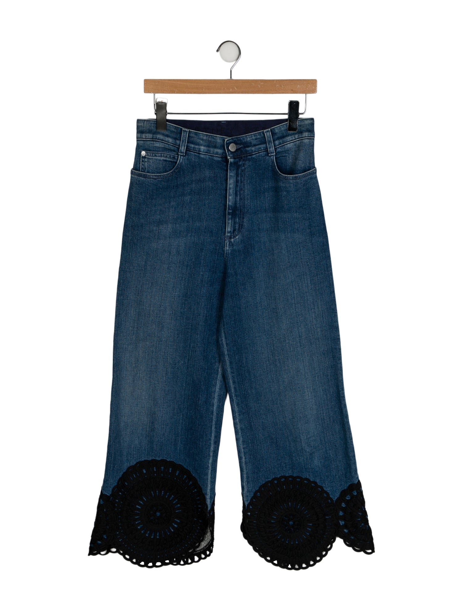 Stella McCartney High-Rise Wide Leg Jeans