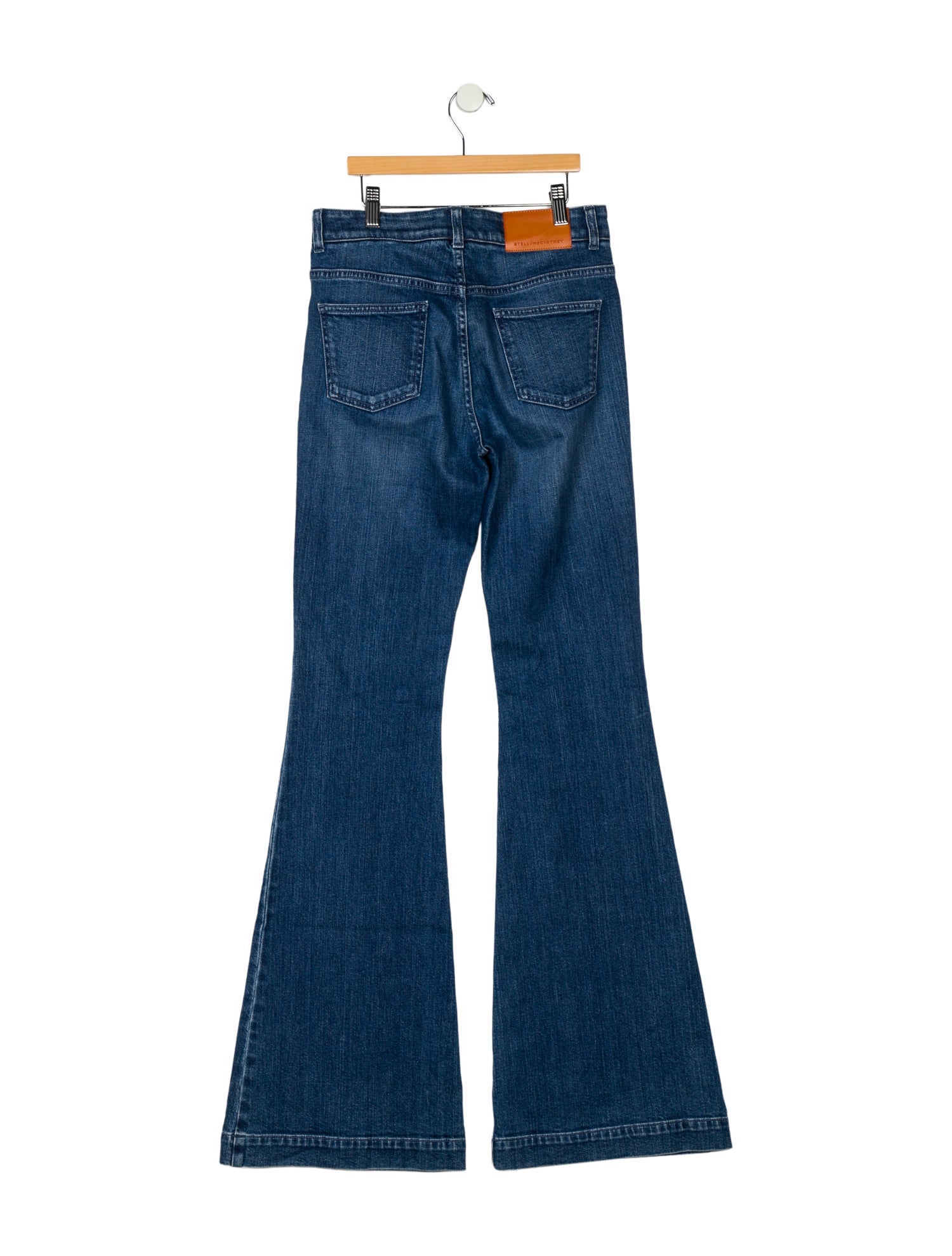 Stella McCartney Mid-Rise Wide Leg Jeans
