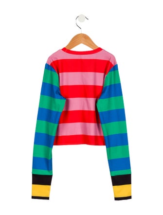 Stella McCartney Girls' Rash Guard Swim Top