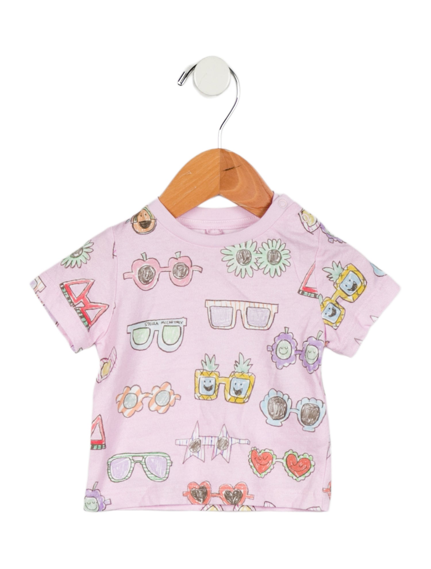 Stella McCartney Infants' Printed Short Sleeve Top