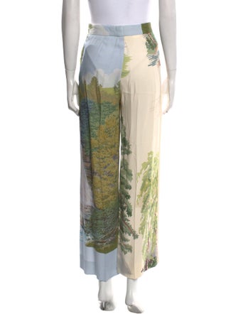 Stella McCartney Printed Wide Leg Pants