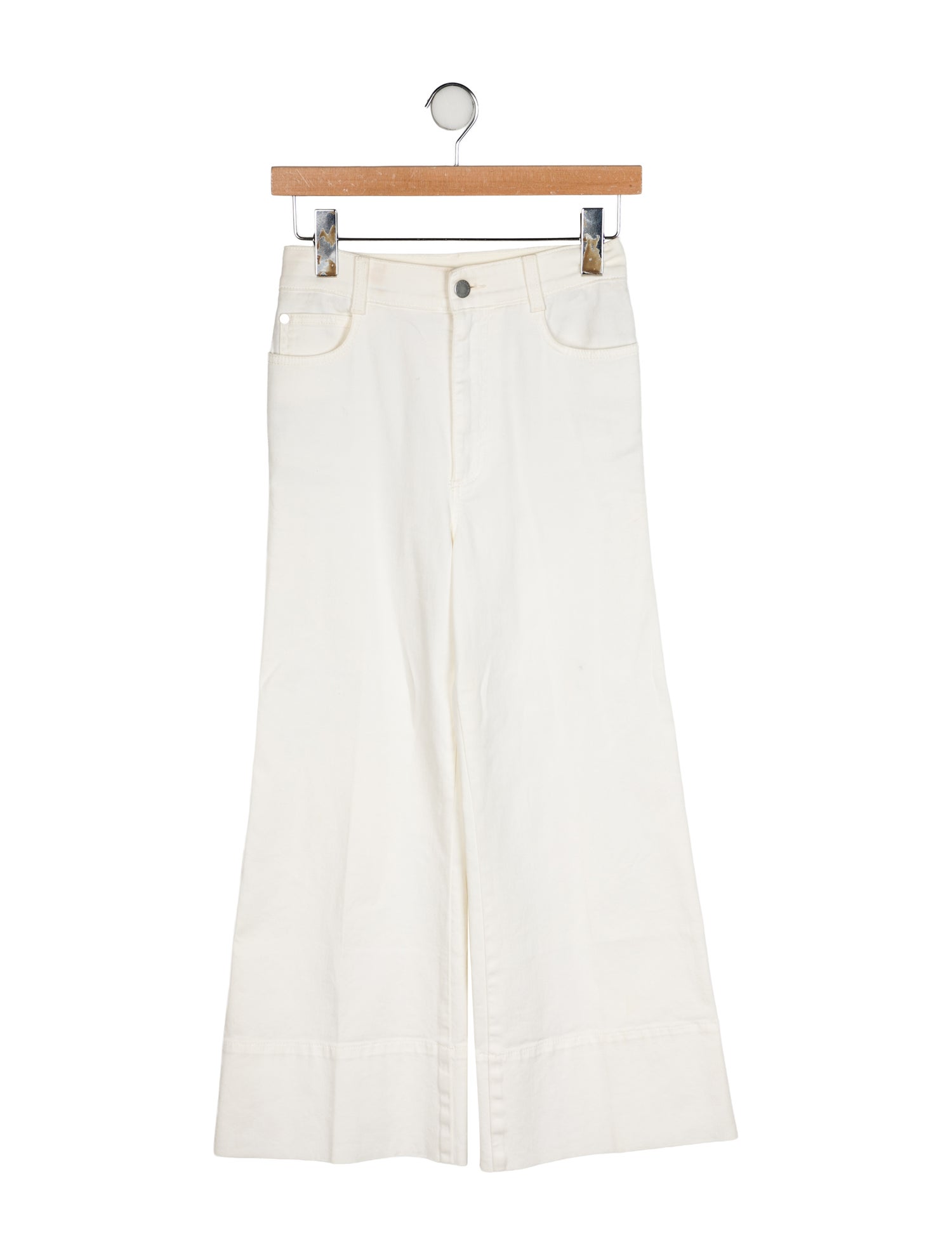 Stella McCartney Mid-Rise Wide Leg Jeans
