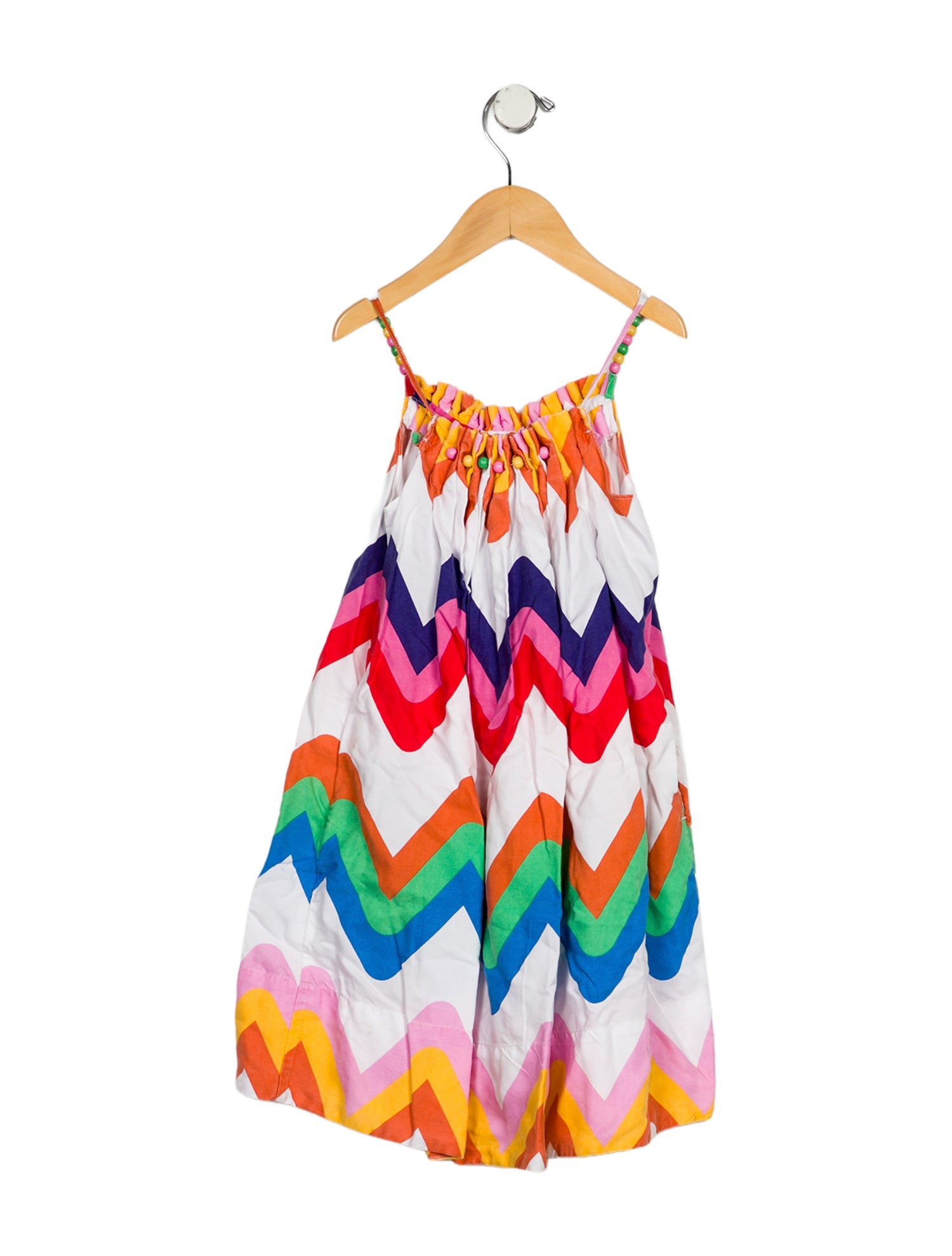 Stella McCartney Toddler Girls' Beaded Accent Sleeveless Dress