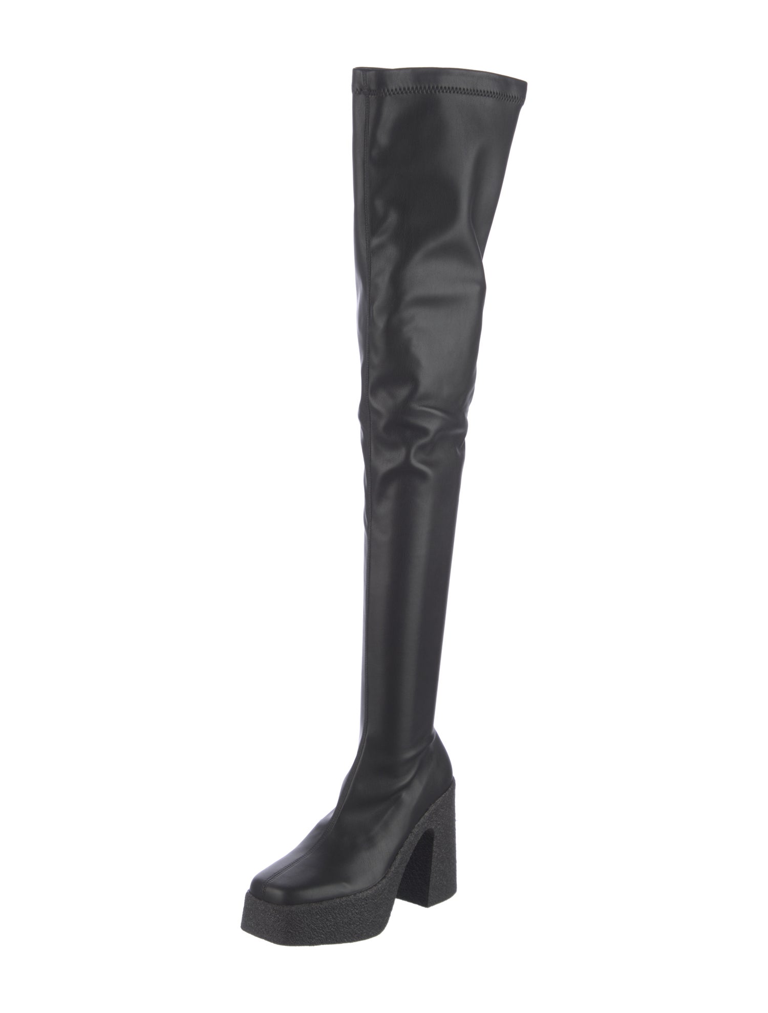 Stella McCartney Leather Sock Boots