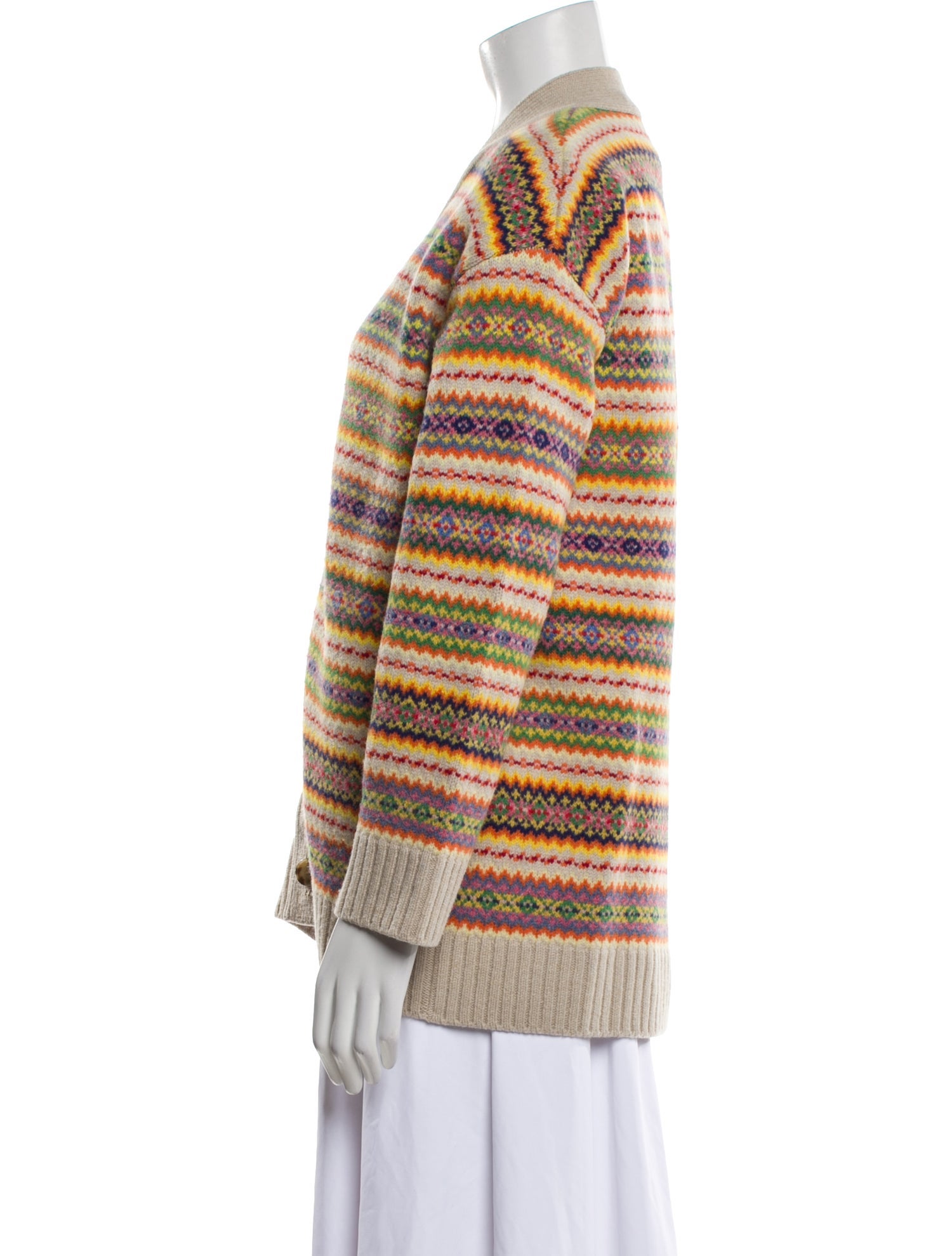 Stella McCartney Virgin Wool Striped Sweater