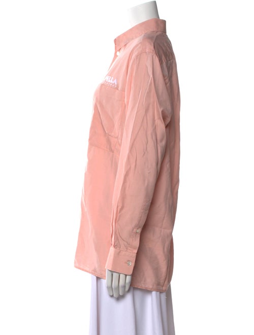 Stella McCartney Long Sleeve Button-Up Top