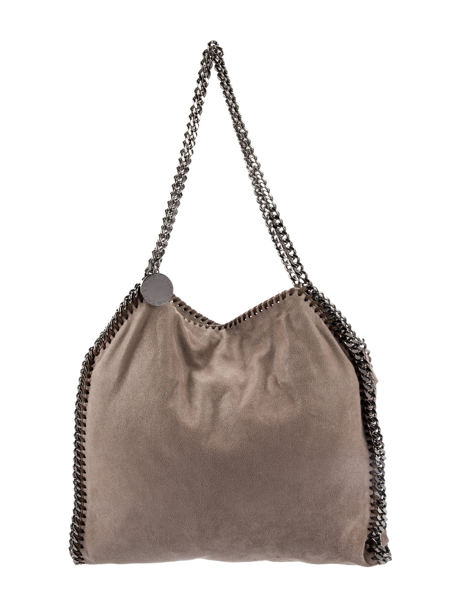 Stella McCartney Vegetarian Suede Shoulder Bag