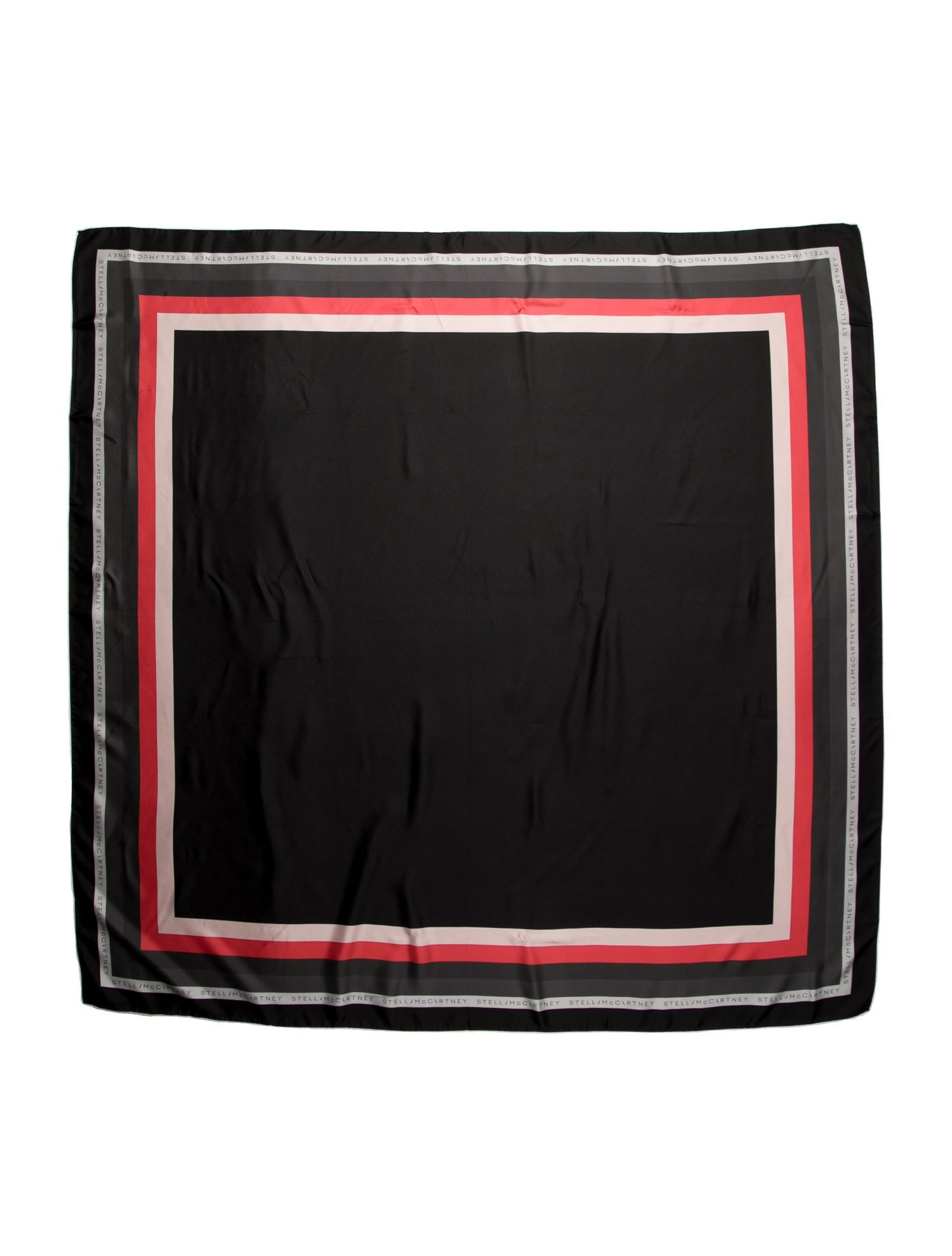 Stella McCartney Silk Striped Scarf