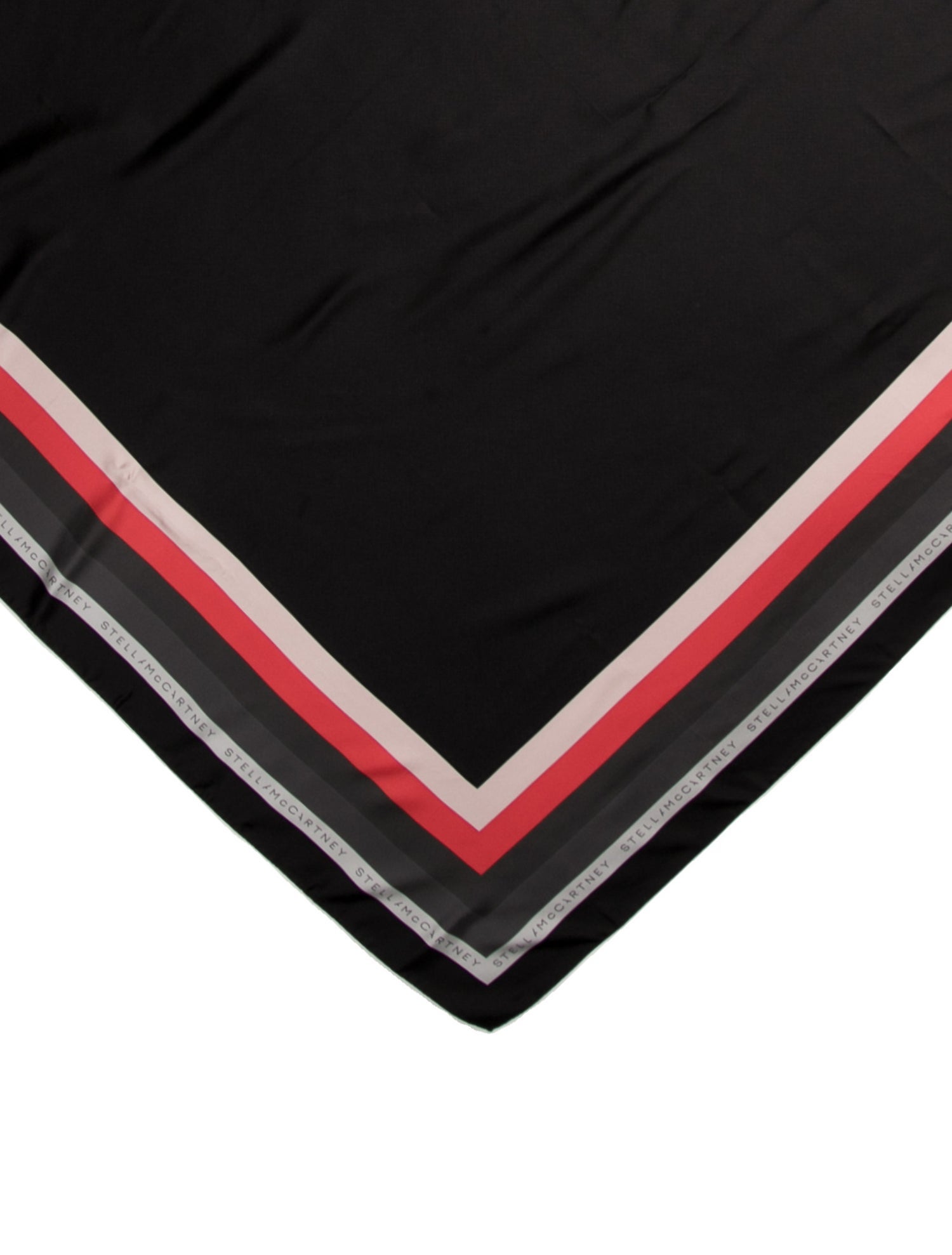 Stella McCartney Silk Striped Scarf