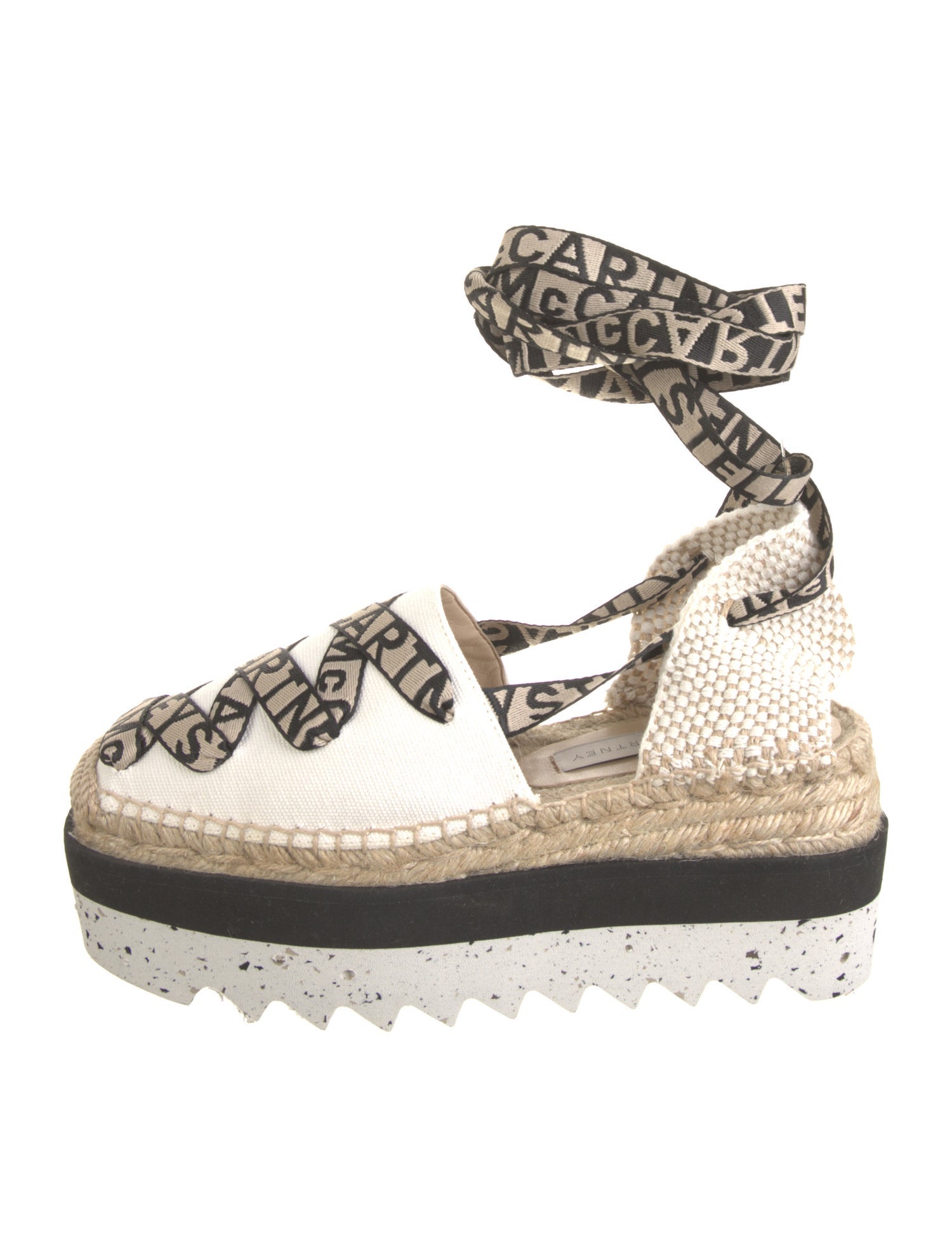 Stella McCartney Canvas Printed Espadrilles