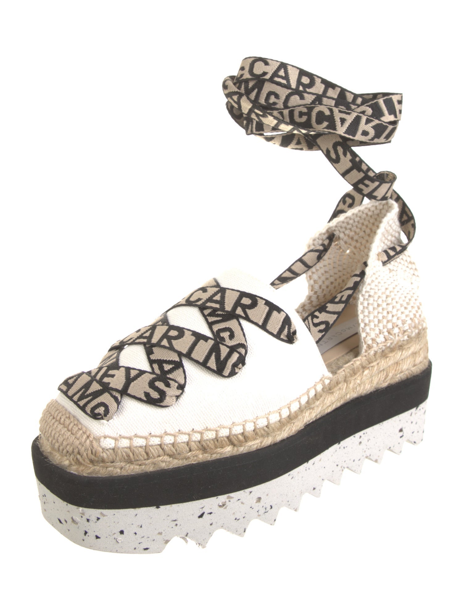 Stella McCartney Canvas Printed Espadrilles